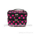 2015 Hot Selling Eye Catching Beautiful Polyester Ladies' Cosmetic Bags